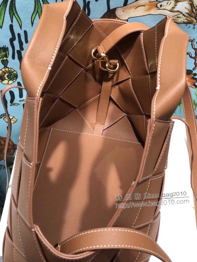 LOEWE包包 羅意威大號手提斜挎單肩Woven basket bag 羅意威編織籃子包 10118  tcl1422